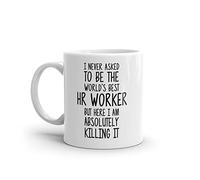 World's Best HR Worker Mug-Funny HR Worker Gift-HR Worker Coffee Mug-HR Worker Quote-Best HR Worker Ever-Greatest HR Worker-Mugs-Joke