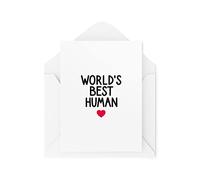 World's Best Hunman CBH336 Cartes d'anniversaire amusantes pour elle et lui