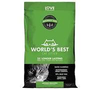 World's Best Litière pour Chat 14 LB (6,35 kg) Original Comfort Care sans Parfum