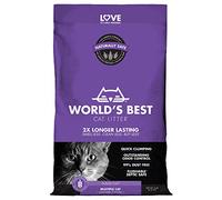 World's Best Litière pour Chat 14 LB (6,35 kg) Parfum Lavande