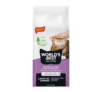 World's Best Litière pour Chat 28 LB (12,7 kg) Parfum Lavande