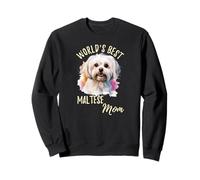 World's Best Maltese Mom Adorable Chien Maltais précieux Sweatshirt