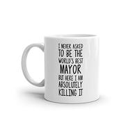World's Best Mayor Mug-Funny Mayor Gift-Mayor Coffee Mug-Mayor Quote-Best Mayor Ever-Greatest Mayor-Mugs-Joke