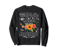 World's Best MuMu Fleur Mignonne Fête des Mères Sweatshirt