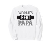 World's Best Papa Design pour la fête des pères Sweatshirt
