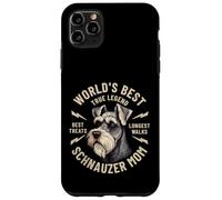 World's Best Schnauzer Mom Vintage Coque pour iPhone 11 Pro Max