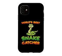 Worlds Best Snake Catcher Snake Hunter Pit Viper Snake Lover Coque pour iPhone 11