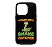 Worlds Best Snake Catcher Snake Hunter Pit Viper Snake Lover Coque pour iPhone 13 Pro
