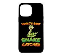 Worlds Best Snake Catcher Snake Hunter Pit Viper Snake Lover Coque pour iPhone 13 Pro Max
