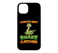 Worlds Best Snake Catcher Snake Hunter Pit Viper Snake Lover Coque pour iPhone 14 Plus