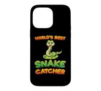 Worlds Best Snake Catcher Snake Hunter Pit Viper Snake Lover Coque pour iPhone 14 Pro Max
