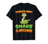 Worlds Best Snake Catcher Snake Hunter Pit Viper Snake Lover T-Shirt Graphique avec Valeur