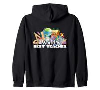World's Best Teacher | Meilleure enseignante du Monde. Sweat à Capuche