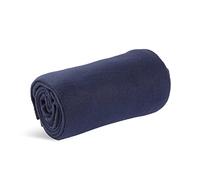 World's Best Wolf Essentials Cosy-Soft Micropolaire Couverture de Voyage, Bambou Rose, Polaire, Bleu Marine, Pack of 1