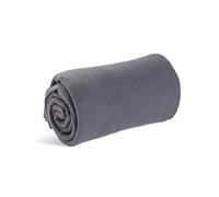 World's Best Wolf Essentials Cosy-Soft Micropolaire Couverture de Voyage, Bambou Rose, Polaire, Charbon, Pack of 1