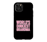 Worlds Dinkiest Grandma Citation Amusante Pickleball Coque pour iPhone 11 Pro