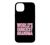 Worlds Dinkiest Grandma Citation Amusante Pickleball Coque pour iPhone 14 Plus