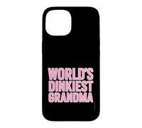 Worlds Dinkiest Grandma Citation Amusante Pickleball Coque pour iPhone 15