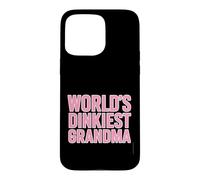 Worlds Dinkiest Grandma Citation Amusante Pickleball Coque pour iPhone 15 Pro Max