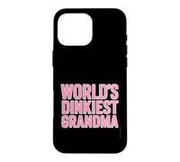 Worlds Dinkiest Grandma Citation Amusante Pickleball Coque pour iPhone 16 Pro Max