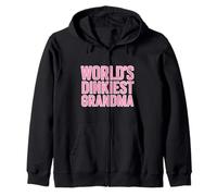 Worlds Dinkiest Grandma Citation Amusante Pickleball Sweat à Capuche