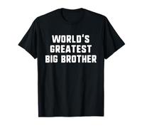 World's Greatest Big Brother Funny Family T-Shirt