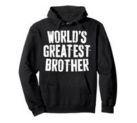 World's Greatest Brother Shirt Best Brother Ever Fête des pères Sweat à Capuche