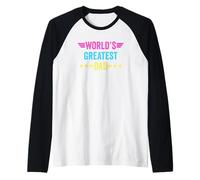 World's Greatest Dad Manche Raglan