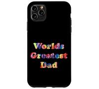 World's Greatest Father Tie Dye Love Dad Idée pour Lui Coque pour iPhone 11 Pro Max