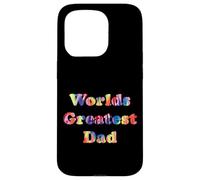 World's Greatest Father Tie Dye Love Dad Idée pour Lui Coque pour iPhone 15 Pro
