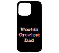 World's Greatest Father Tie Dye Love Dad Idée pour Lui Coque pour iPhone 15 Pro Max