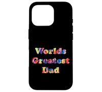 World's Greatest Father Tie Dye Love Dad Idée pour Lui Coque pour iPhone 16 Pro