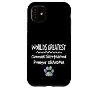 Worlds Greatest German Pointeur à Poils Courts Motif Patte de Chien Grandma Coque pour iPhone 11