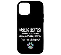 Worlds Greatest German Pointeur à Poils Courts Motif Patte de Chien Grandma Coque pour iPhone 12 Mini