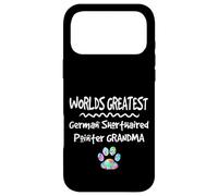 Worlds Greatest German Pointeur à Poils Courts Motif Patte de Chien Grandma Coque pour iPhone 17 Pro Max
