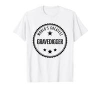 World's Greatest Gravedigger T-Shirt pour fossoyeurs T-Shirt Graphique avec Valeur