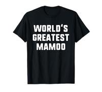 World's Greatest Mamoo Funny Family T-Shirt