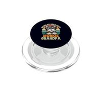 Worlds Greatest Morkie Chien Grand-père Rétro Chien Propriétaire Drôle PopSockets PopGrip pour MagSafe