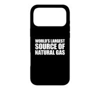 World's Largest Source of Natural Gas Coque pour iPhone 17 Pro Max
