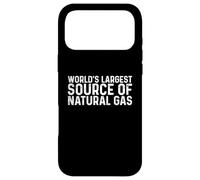 World's Largest Source of Natural Gas Coque pour iPhone 17 Pro Max