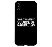 World's Largest Source of Natural Gas Coque pour iPhone XS Max