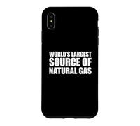 World's Largest Source of Natural Gas Coque pour iPhone XS Max