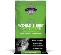 World's Meilleur Chat Litière Fin Granule Rapide Agglomérant Odeur Contrôle -