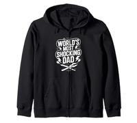 World's Most Shocking Dad Electrician Father's Day Summer Sweat à Capuche