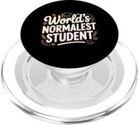 World's Normalest Student Humour académique Moyen - PopSockets PopGrip pour MagSafe