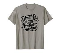 World's Okayest Brother in Law Funny T-Shirt