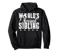 World's Okayest Frères et sœurs Assortis frères et sœurs Sweat à Capuche