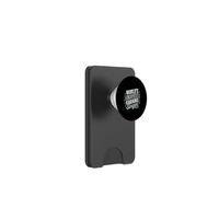 World's Okayest Karaoké chanteur drôle amateur de musique PopSockets PopWallet pour MagSafe