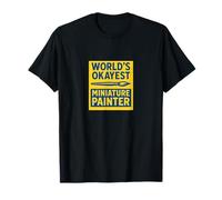 World's Okayest Mini Peintre Miniature Amusant T-Shirt