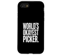 World's Okayest Picker Joueur de Guitare Amusant Coque pour iPhone SE (2020) / 7/8
